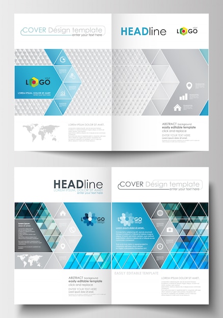 Modèles D'affaires Pour Brochure, Magazine, Flyer, Brochure Ou Rapport.