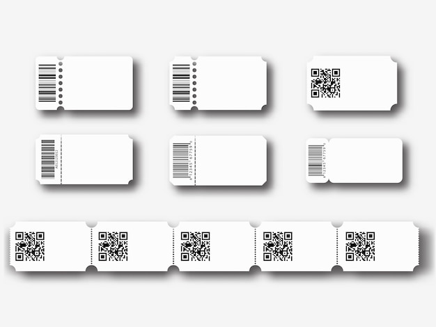 Modèles De Billets Vierges