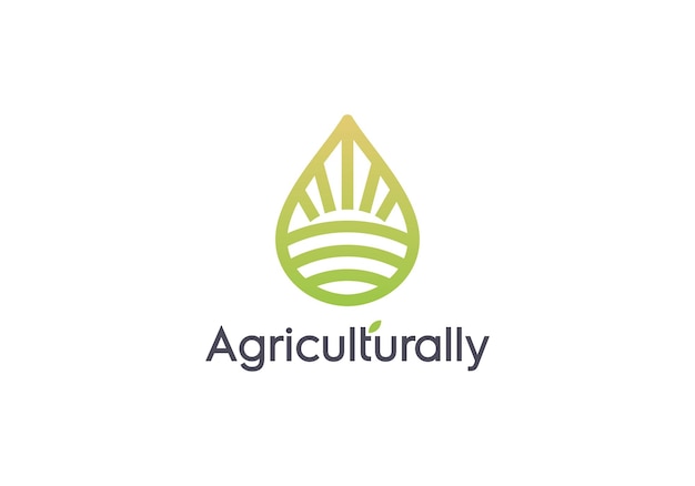 Modèles De Conception De Logo Pour L'agriculture Et La Ferme