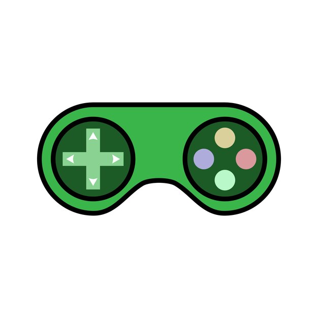Des modèles de conception vectorielle d'icônes de jeux
