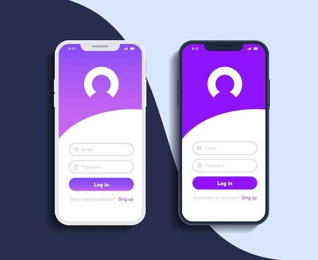 Modèles d'écrans de connexion