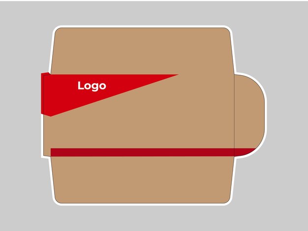 Vecteur modèles d'enveloppe en papier vectoriel pour la conception de votre projet