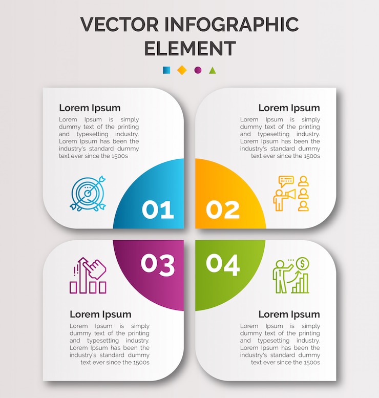 Modèles d'infographie pour les entreprises