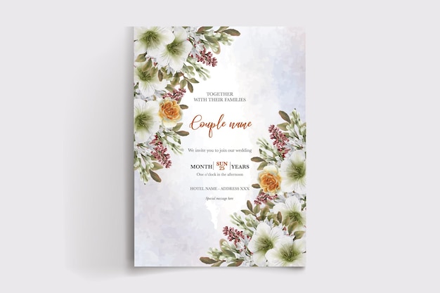 Modèles D'invitation De Mariage