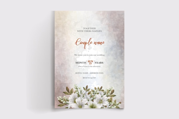 Modèles D'invitation De Mariage