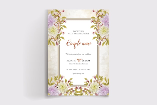 Modèles D'invitation De Mariage