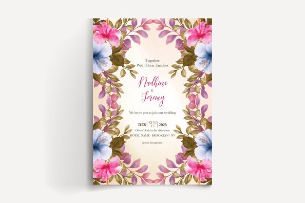 Modèles D'invitation De Mariage