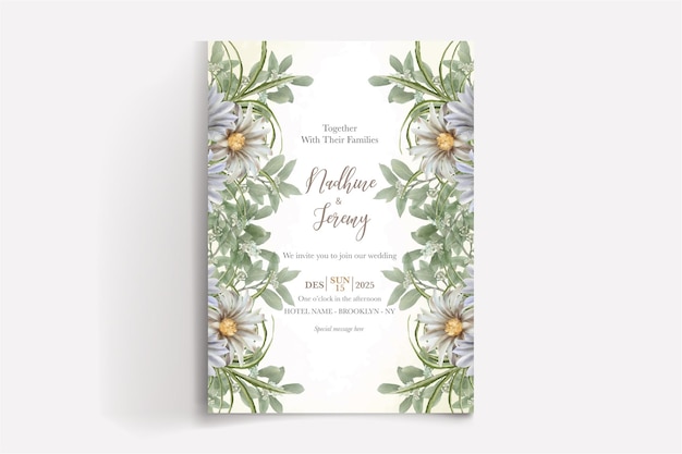 Modèles D'invitation De Mariage