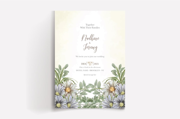 Modèles D'invitation De Mariage