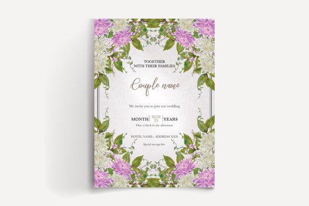 Modèles D'invitation De Mariage