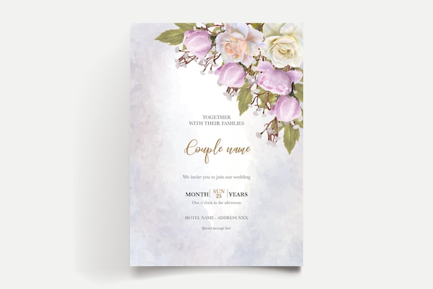 Modèles D'invitation De Mariage