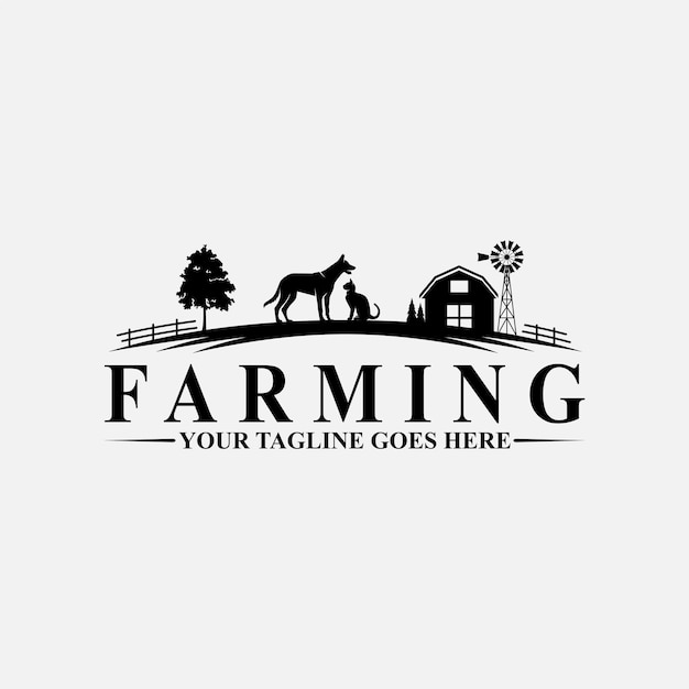 Modèles De Logo De Ferme