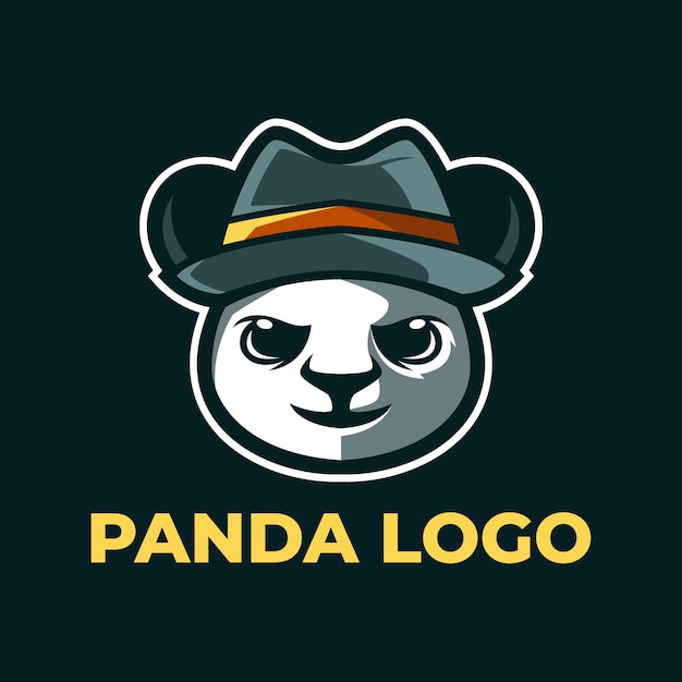 Modèles De Logo De Mascotte Panda