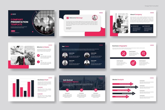 Modèles De Présentation Powerpoint D'affaires Polyvalents Utilisation Pour Le Modèle D'infographie