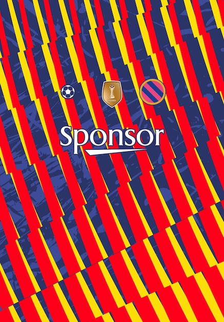 Modèles d'uniformes de football professionnel Graphiques vectoriels de maillots de fans