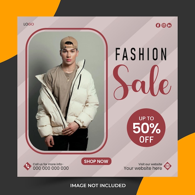 Moderne conception de modèle de post-vente de mode