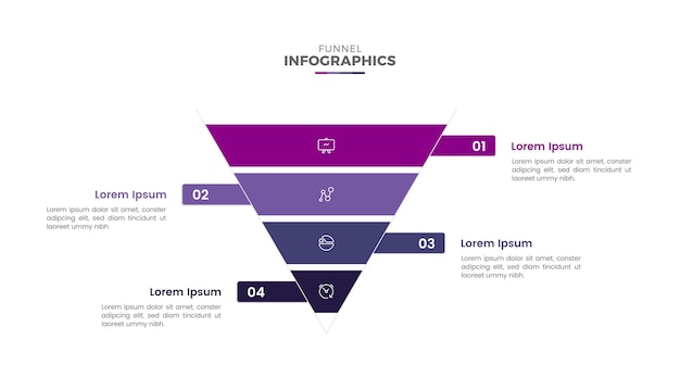 Modernes éléments de modèle d'infographie multifonctionnels colorés pour la présentation de l'enseignement des affaires