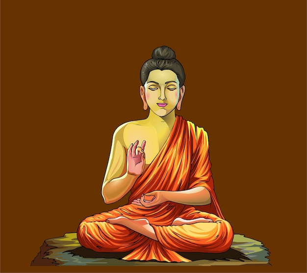 Moine Bouddha