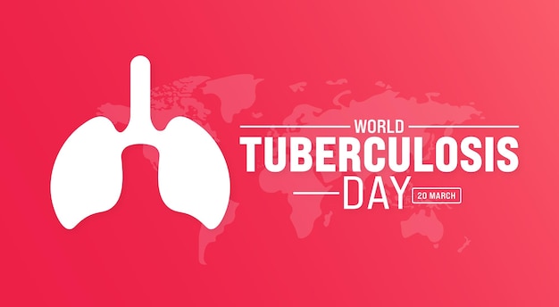 Le Mois De Mars Est Le Modèle D'arrière-plan De La Journée Mondiale De La Tuberculose.