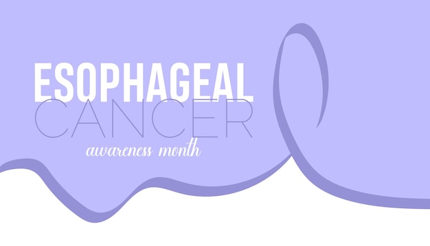 Le Mois De Sensibilisation Au Cancer De L'œsophage Est Célébré Chaque Année En Avril.