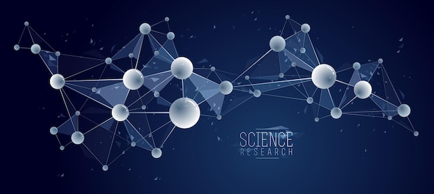 Molécules vectorielles thème scientifique chimie et physique thème vectoriel contexte abstrait micro et nano science et technologie thème atomes et particules microscopiques