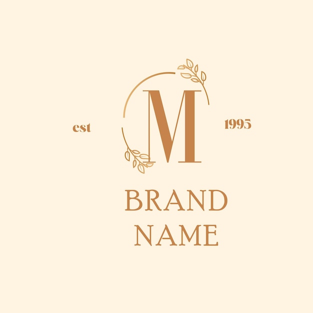 MONOGRAMME ÉLÉGANT logos