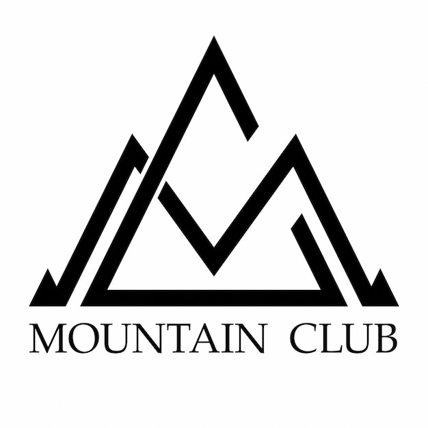 MONOGRAMME LOGO MC MOUNTAIN CLUB