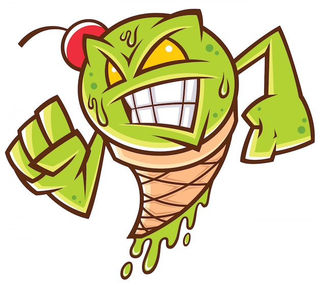 Monstre De Glace Verte