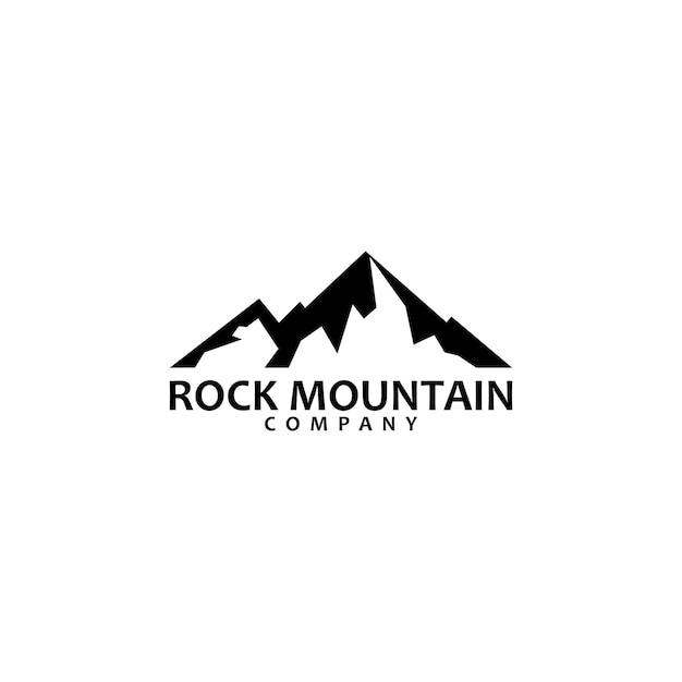 Montagne Dessins Logo Vecteur Simple Inspiration
