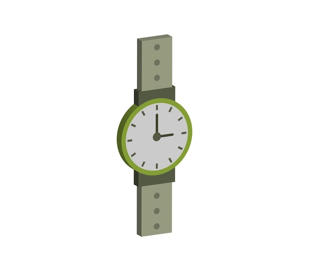 Montre-bracelet en trois dimensions