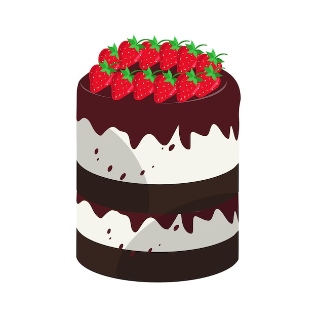 Vecteur un morceau de gâteau de dessin animé diverses tranches de gâteau colorées cage et restaurant dessert sucré avec crème