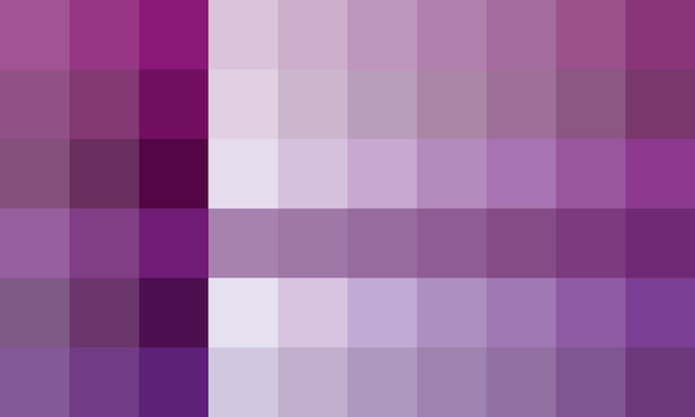 Mosaïque de carreaux rectangle avec des formes de couleur violette Motif de surface géométrique élégant et moderne