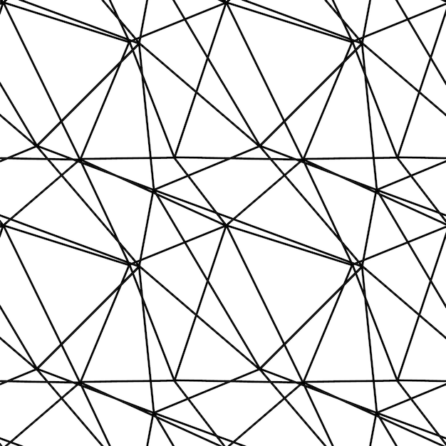 Mosaïque triangulaire de fines lignes sans soudure de fond pour l'emballage textile papier