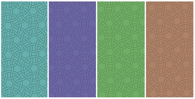 Vecteur mosaïques de selcuklu motif de la figure islamique