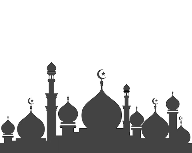 Vecteur mosquée icône vector illustration
