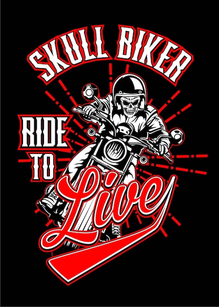 Motard crâne 1