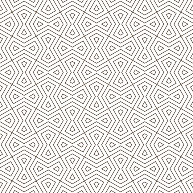 Un motif abstrait géométrique sans couture avec un style de ligne moderne