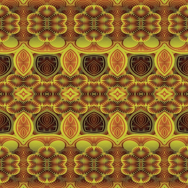 Motif abstrait sans couture fond géométrique symétrique