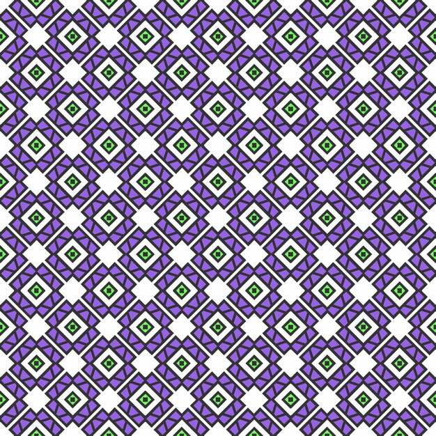 Motif abstrait sans couture multicolore Arrière-plan et arrière-plan multicolore Design ornemental coloré Ornement de mosaïque coloré Illustration graphique vectorielle