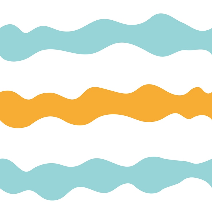 Vecteur motif abstrait sans couture avec vagues, motif avec lignes, arrière-plan abstrait avec lignes courbes