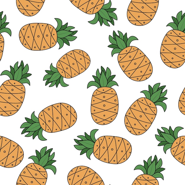 Motif D'ananas