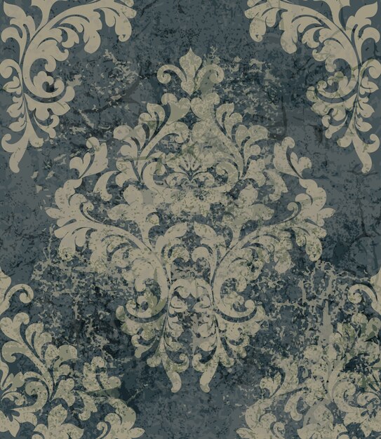 Motif baroque vintage