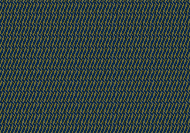 Un Motif Bleu Foncé Et Jaune Avec Un Motif En Zigzag Jaune.