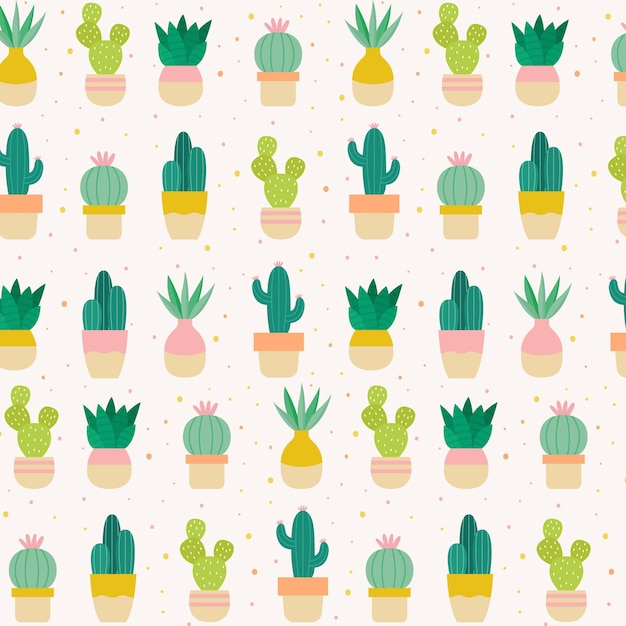 Motif De Cactus