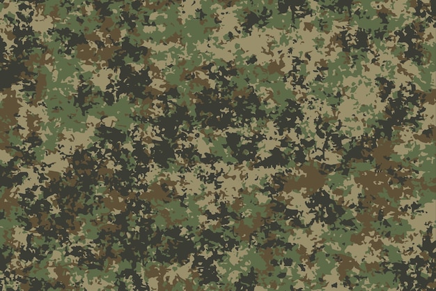 Motif de camouflage militaire de texture. Ornement de masquage armée et chasse