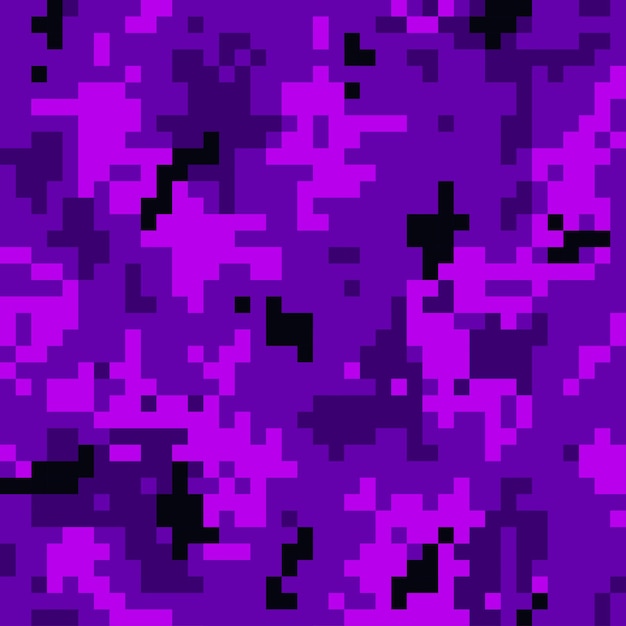 Le motif de camouflage violet