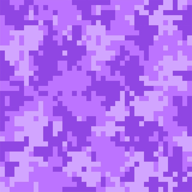 Le motif de camouflage violet