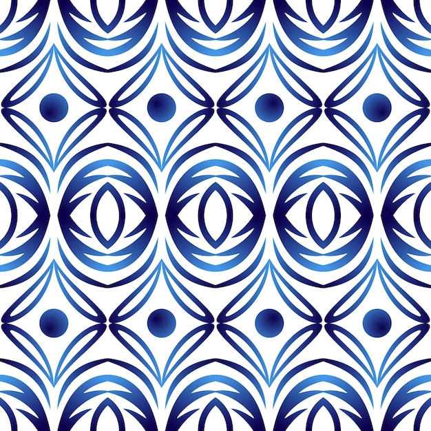 Motif De Carreaux De Céramique Motifs Arabes Indiens Islamiques Motif Damassé Sans Couture Fond Ethnique Bohème En Porcelaine