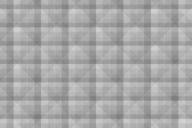 Un motif à carreaux gris et blanc avec un motif en losange.