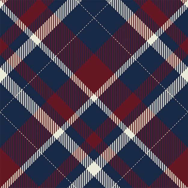 Motif à Carreaux Sans Couture Ecosse Tartan.